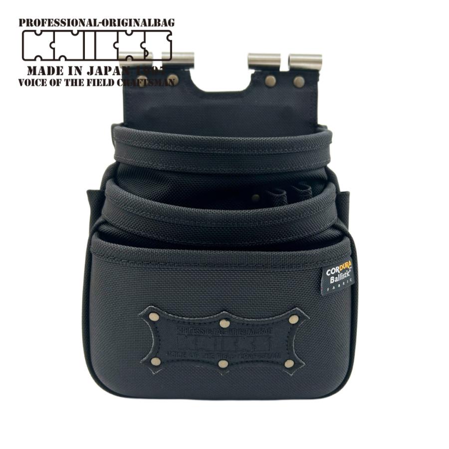 KNICKS（ニックス） 腰袋 チタン補強 前袋(外側) EVA型押 コーデュラ