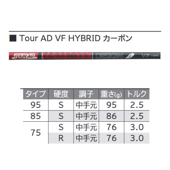 SRIXON 特注 スリクソン ZXi ハイブリッド TOUR AD VF HYBRID 75 / 85