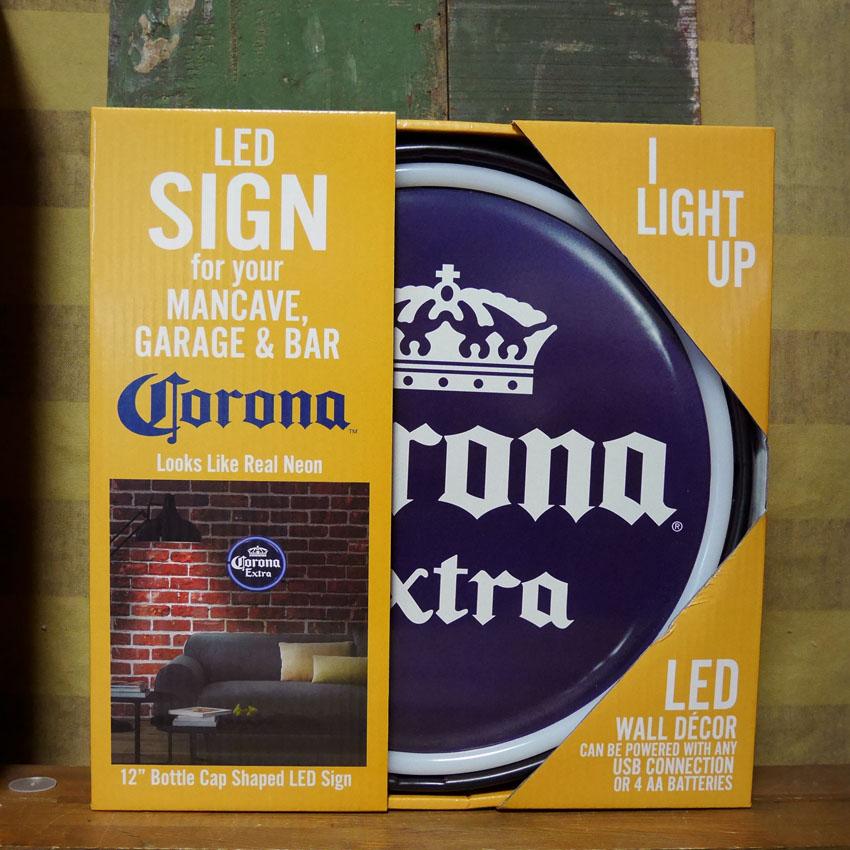 コロナ エキストラ 王冠型 LED ロープ ネオンサイン CORONA EXTRA