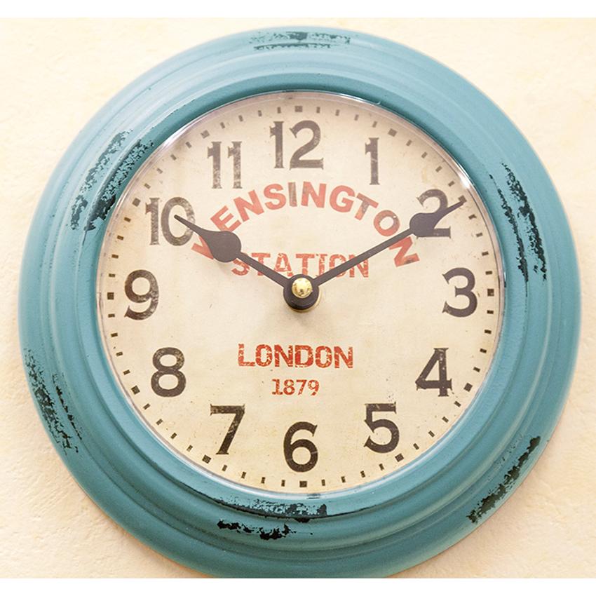 アンティーククロック 壁掛け時計 レトロ KENSINGTON STATION ウォール