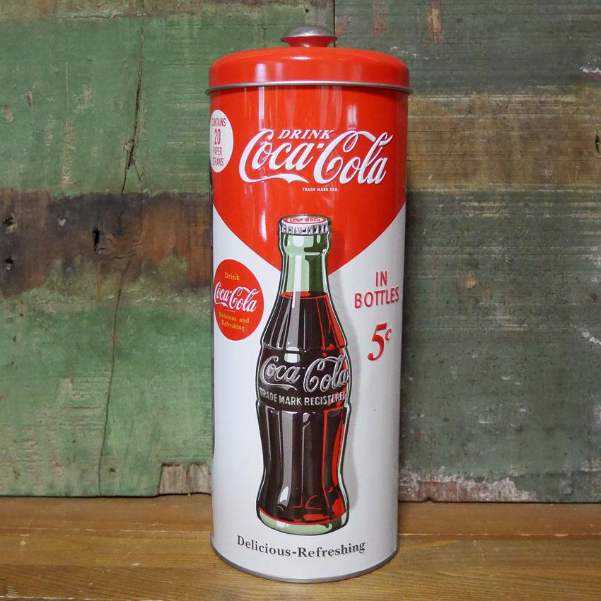 Coca Cola（コカコーラ） ストローホルダー ティンディスペンサー