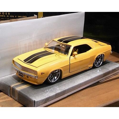 シボレー カマロ 1969 イエロー JADA BIGTIME レトロミニカー