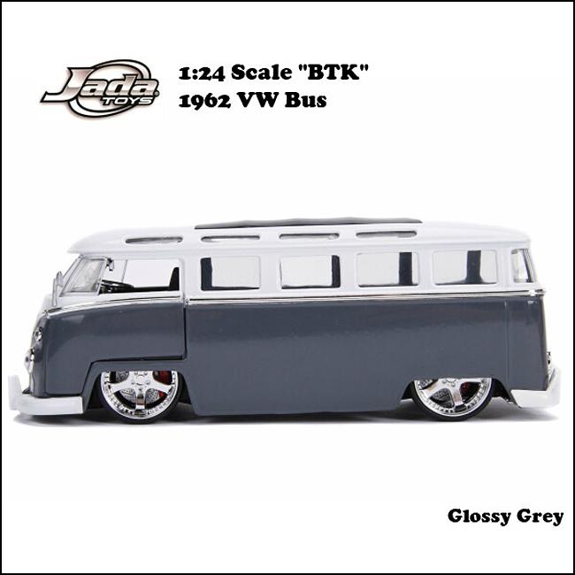 フォルクスワーゲン バス JADA TOYS BTK 1962 VW BUS 1/24 レトロ