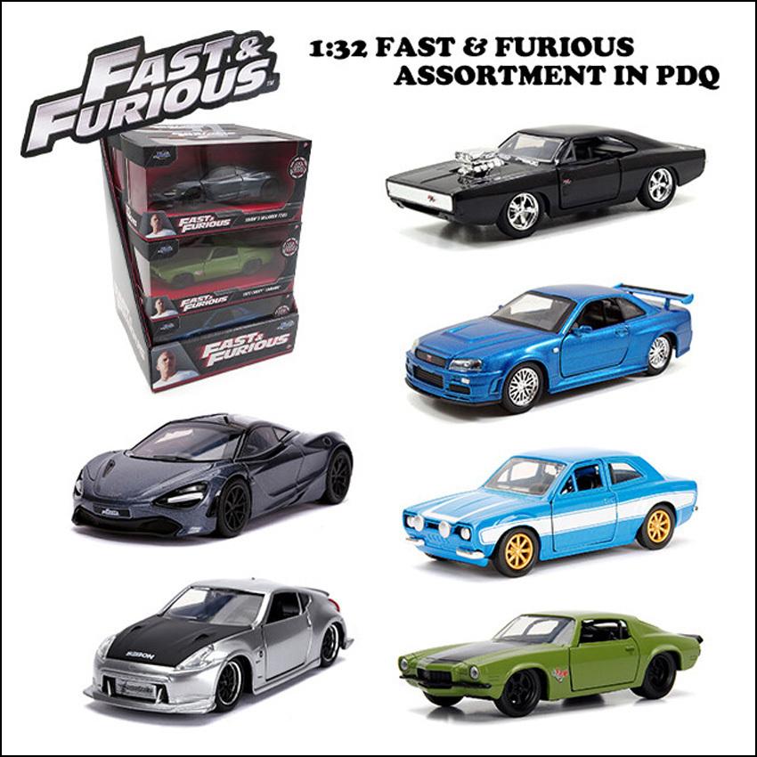 Jada ワイルドスピード プルバックカー アソートボックス 6台セット