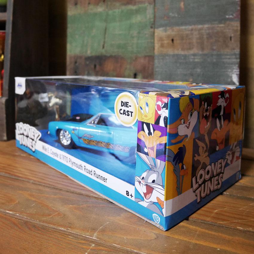 LOONEY TUNES レトロミニカー 1/24 JADA TOYS 1970 Plymouth Road w