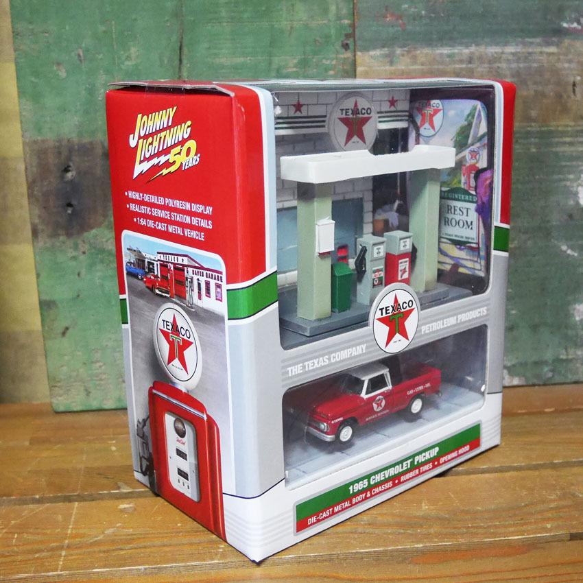 ジョニーライトニング ミニチュア テキサコ ステーション JOHNNY