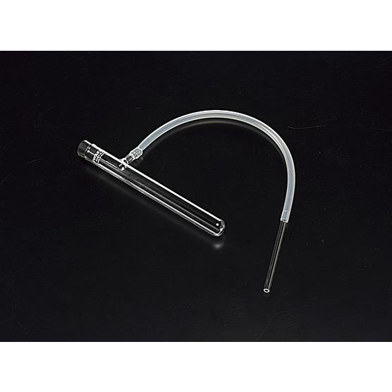 枝付き試験管 穴あきゴム栓・ガラス管付 18mm : 学林舎 - 通販 - Yahoo