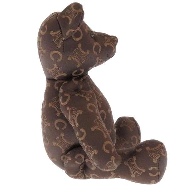 CELINE（セリーヌ） ぬいぐるみ ロゴ ブラウン CELINE GG柄 クマ