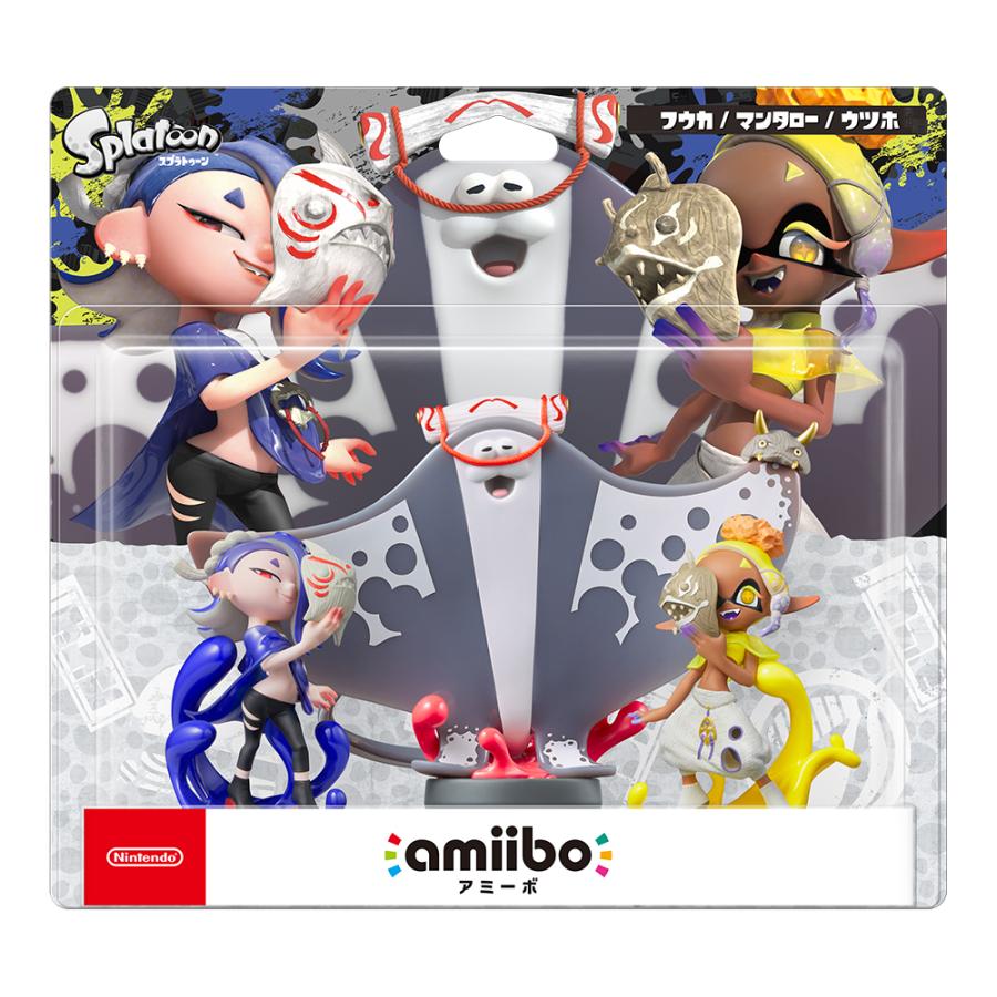 即日出荷】【新品】amiibo すりみ連合セット【フウカ/ウツホ