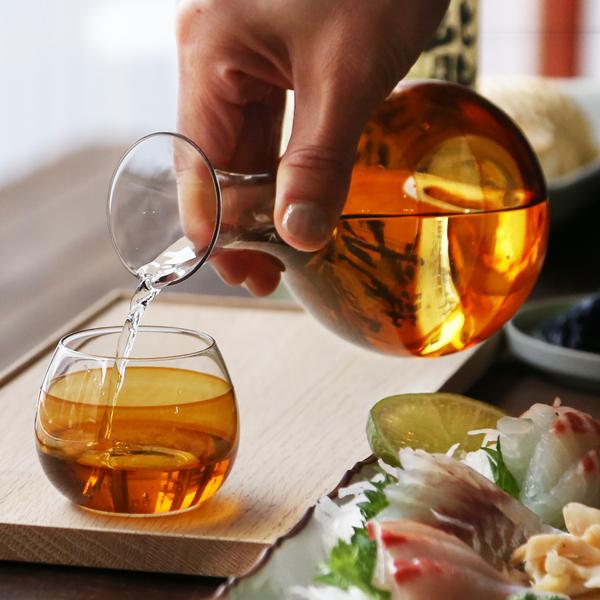 丸嘉小坂漆器店 輪輪 カラフェ S 透 300ml 徳利 ピッチャー 水差し 漆