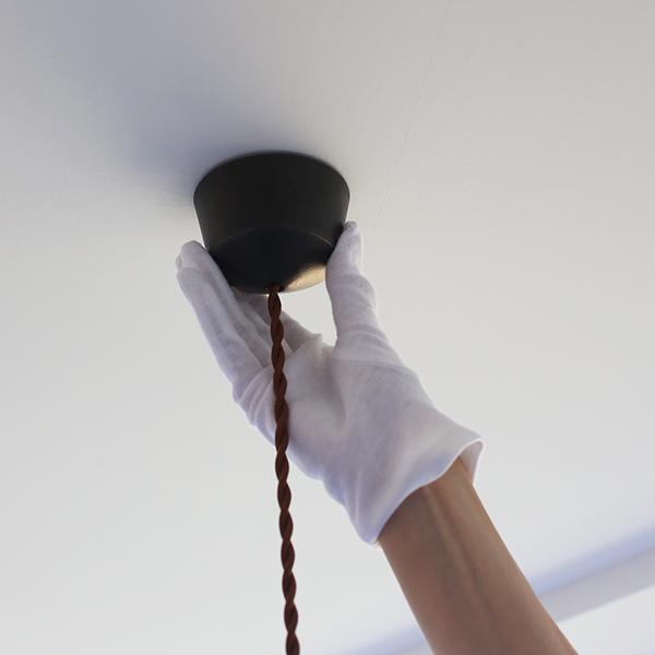 FUTAGAMI（フタガミ） ペンダントランプ 円錐 鍛金 黒ムラ ペンダント