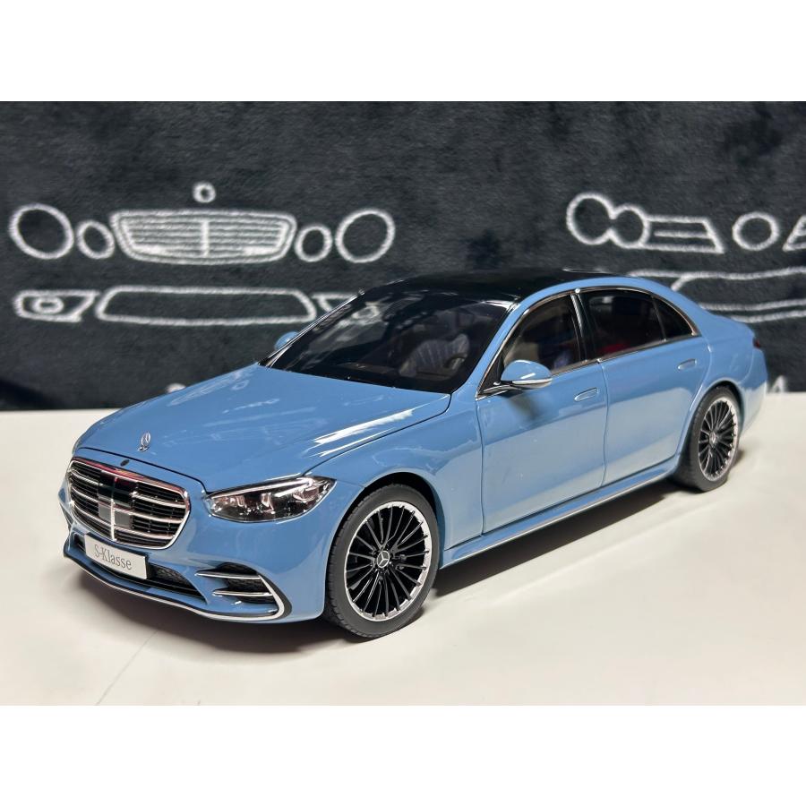 norev 1/18 Mercedes Benz Sクラス W223 2021 AMG line ターコイズ