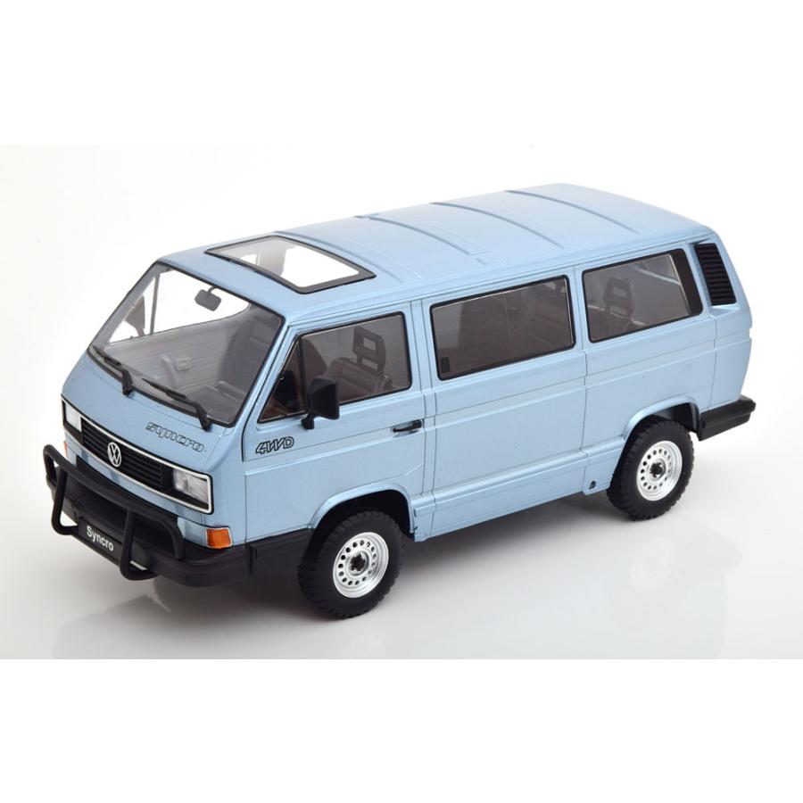 KKスケール KK scale 1/18 VW Bus T3 Syncro 1987 ライトブルー ダイ