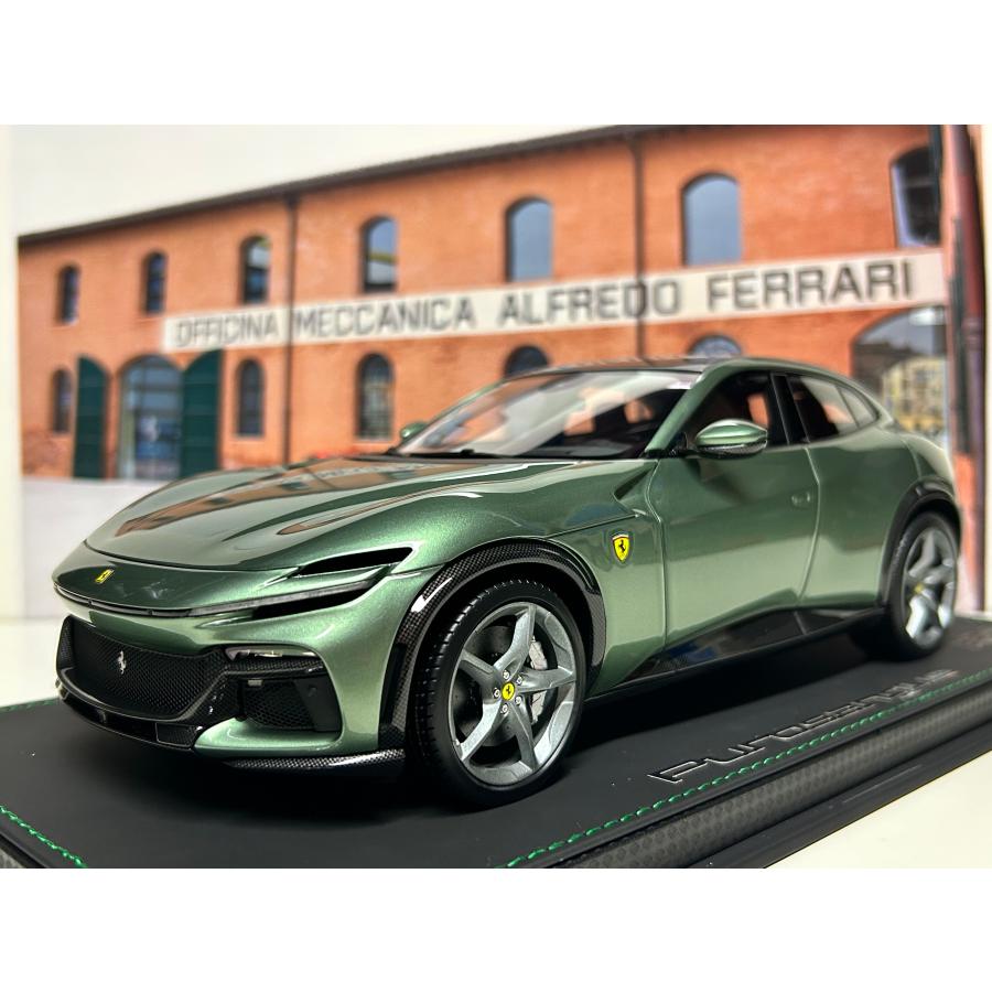 B.B.R BBR 1/18 Ferrari Purosangue Dora green for Piero Ferrari