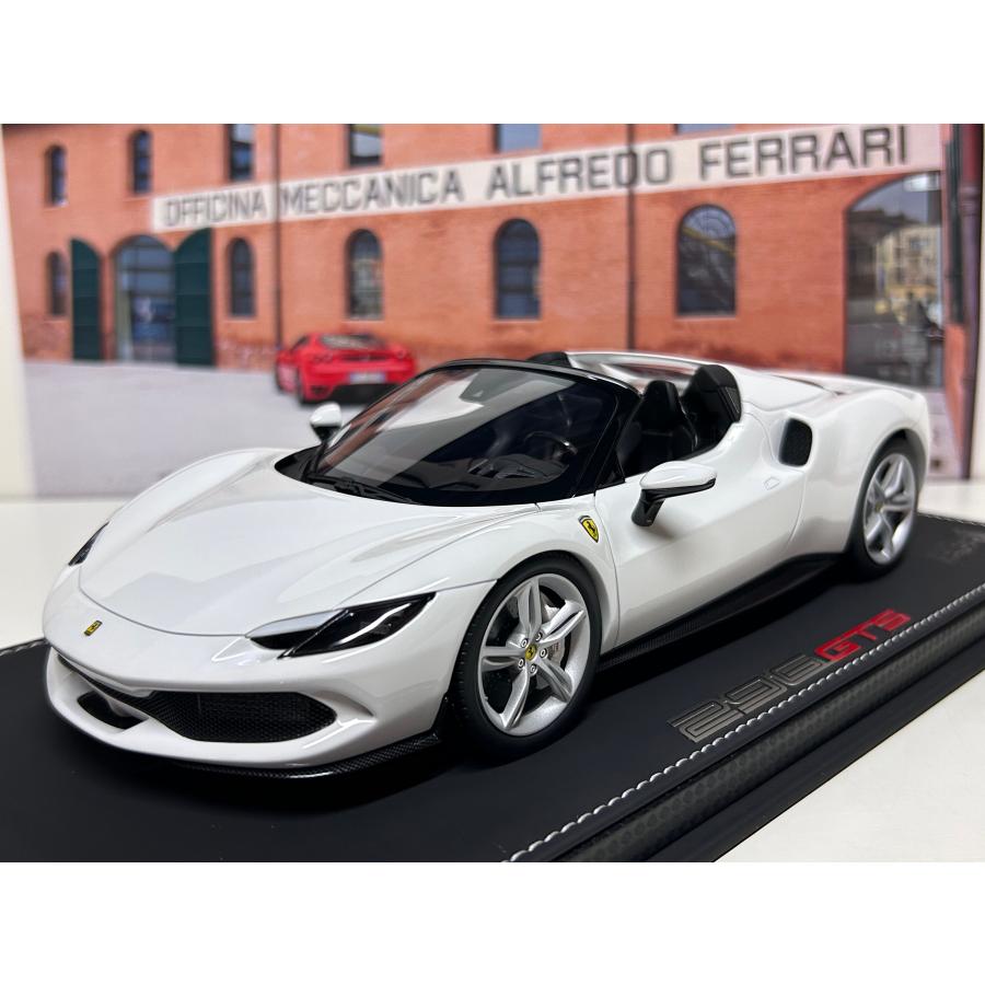 B.B.R BBR 1/18 Ferrari 296 GTS Bianco cervino フェラーリ ミニカー