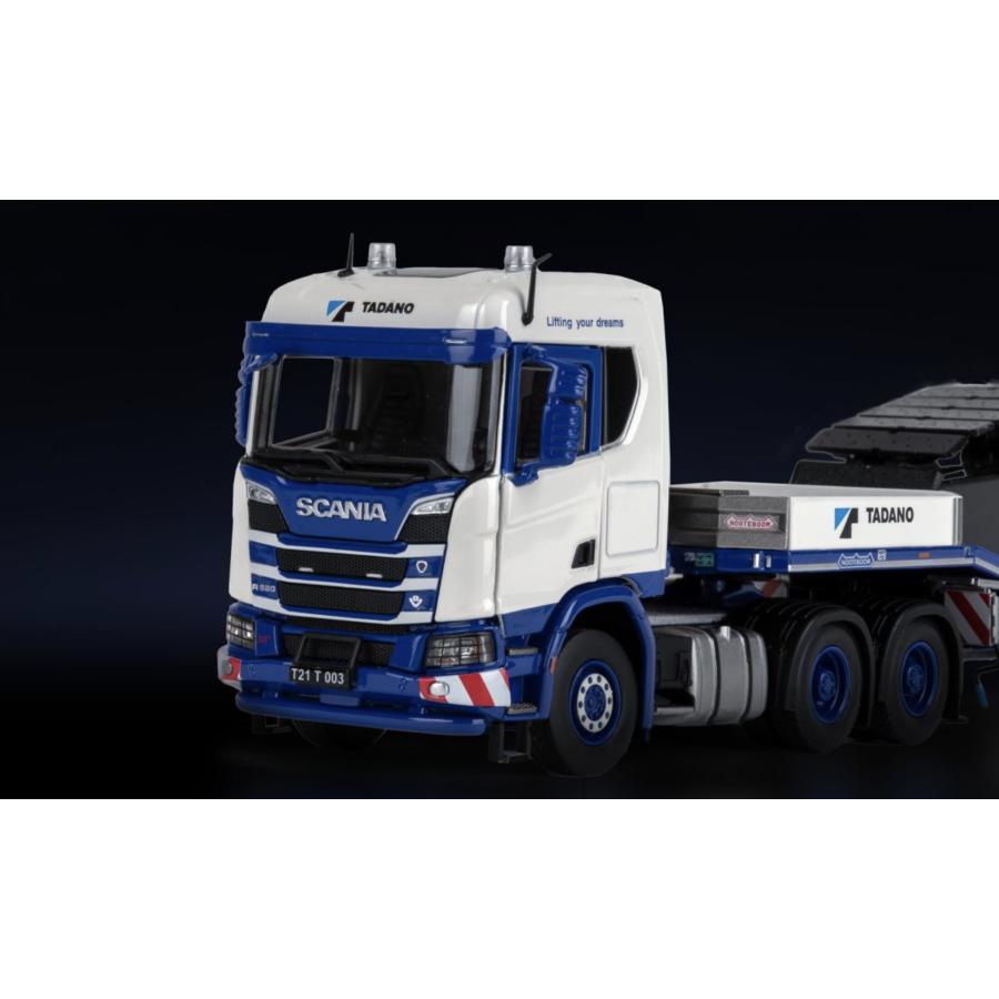 IMC 1/50 SCANIA XT middle roof Nooteboom low loader 