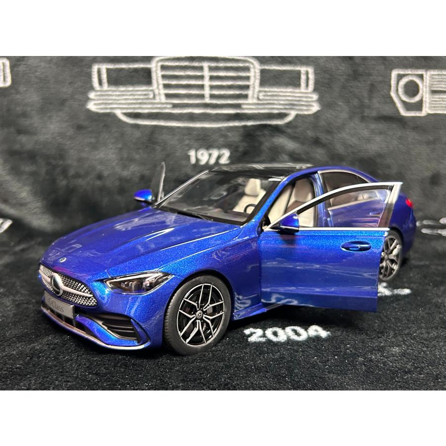 NZG 1/18 Mercedes Benz C class (W206) 2021 spectral blue
