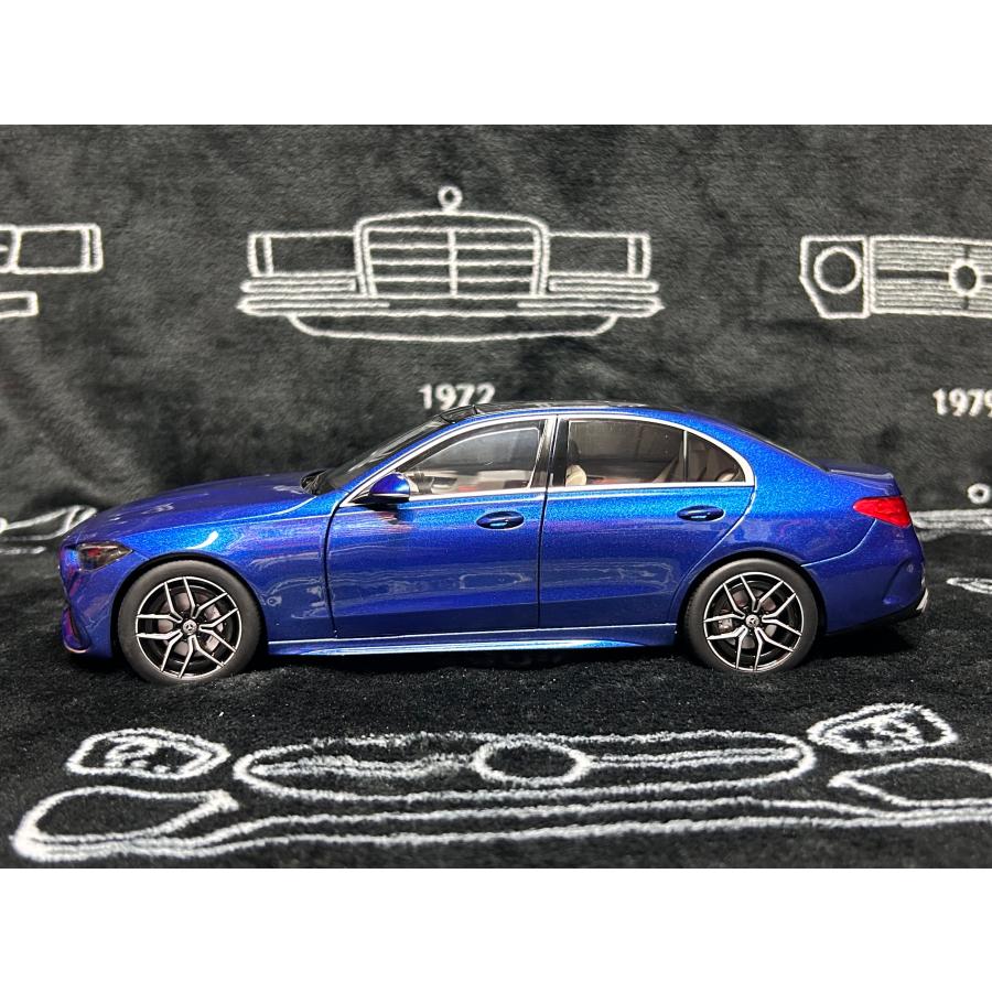 NZG 1/18 Mercedes Benz C class (W206) 2021 spectral blue