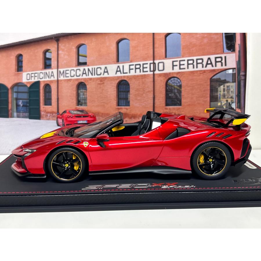 B.B.R 最新作！ BBR 1/18 Ferrari SF90 XX Spider Rosso portofino