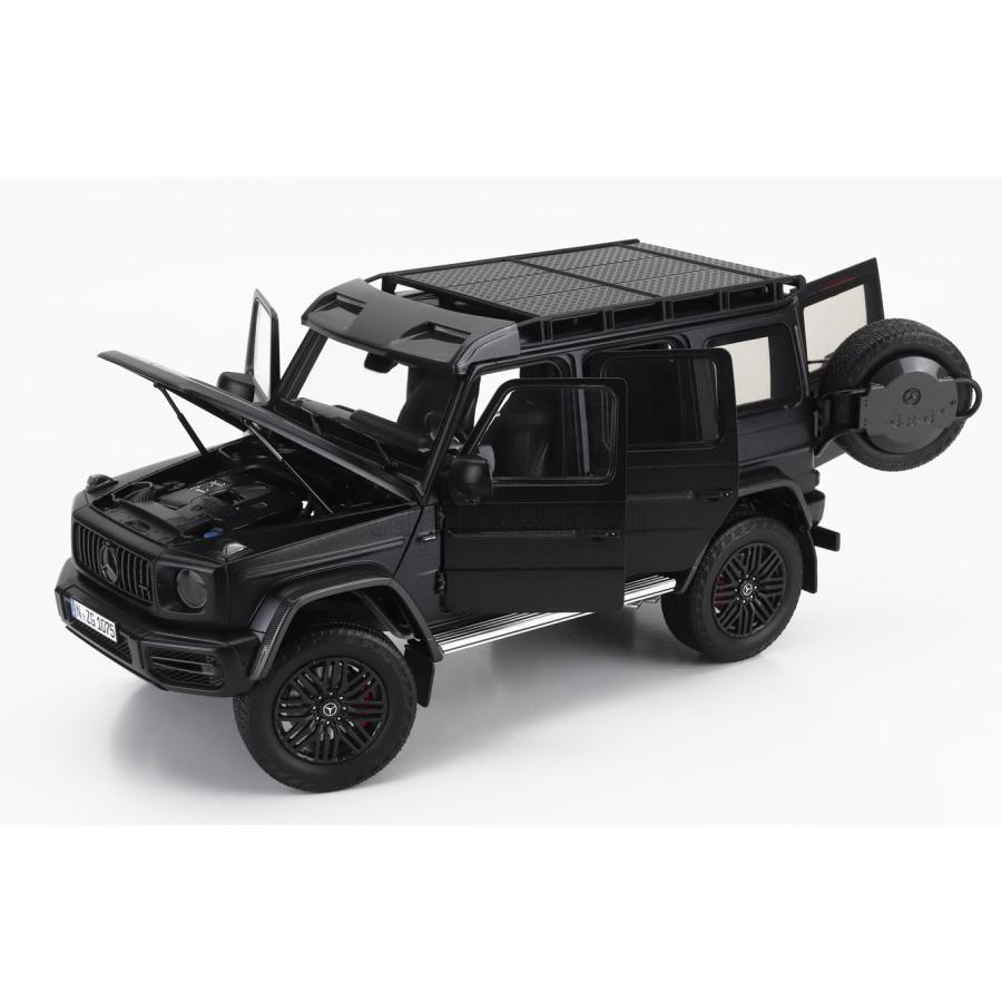NZG 1/18 Mercedes Benz G63 W163 4x4 AMG 2023 NIGHT BLACK