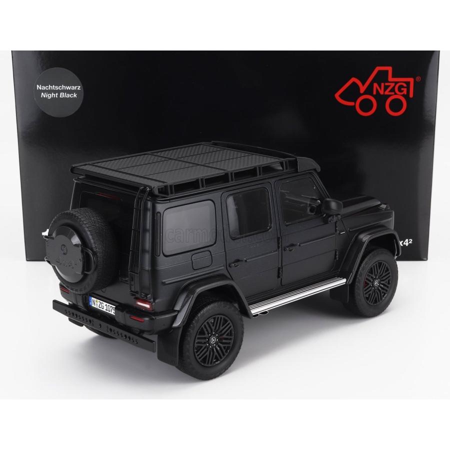 NZG 1/18 Mercedes Benz G63 W163 4x4 AMG 2023 NIGHT BLACK