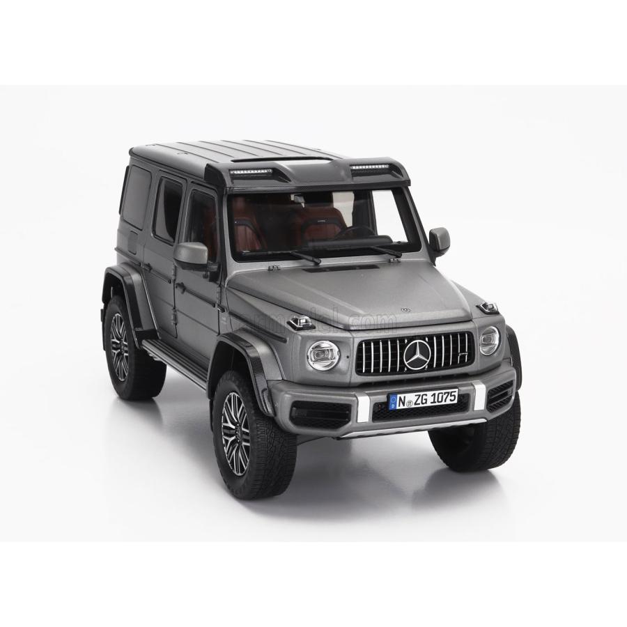 NZG 1/18 Mercedes Benz G63 W163 4x4 AMG 2023 PLATIN MAGNO GREY