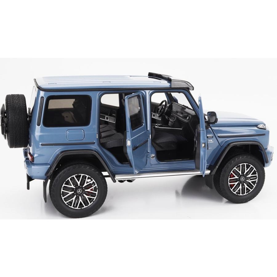 NZG 1/18 Mercedes Benz G63 W163 4x4 AMG 2023 VINTAGE BLUE