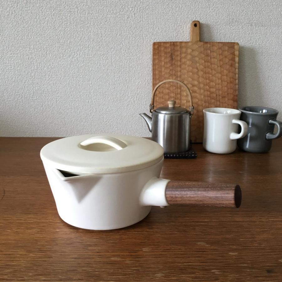 4th-market ミルクパン 土鍋 蓋付き 片手鍋 直火 リコッタ ミルクパン