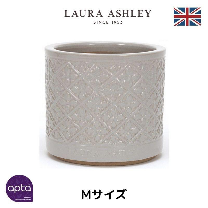 ローラアシュレイ オフィシャル植木鉢 ローラロンサール (Sサイズ:丸型
