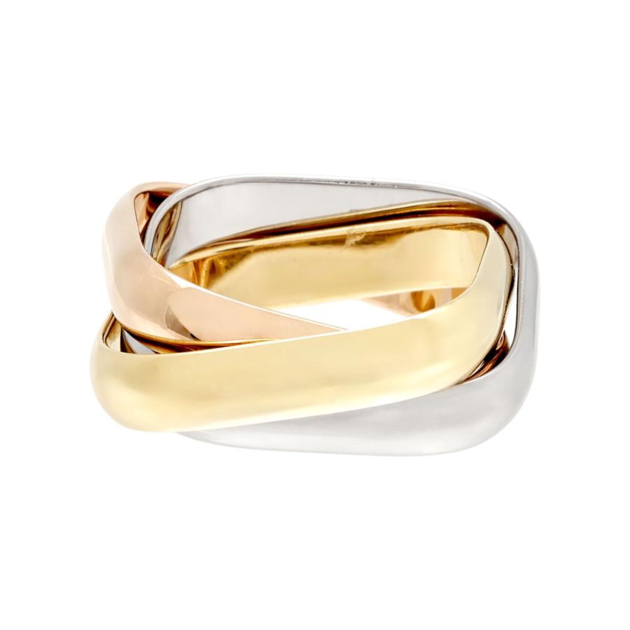 Cartier（カルティエ） トリニティ クッション クラシックモデル K18