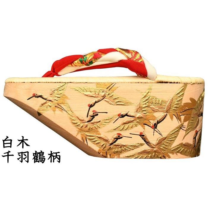 ぽっくり おぼこ 七五三 7歳用 金蒔絵 南部表付きぽっくり : 丸屋履物