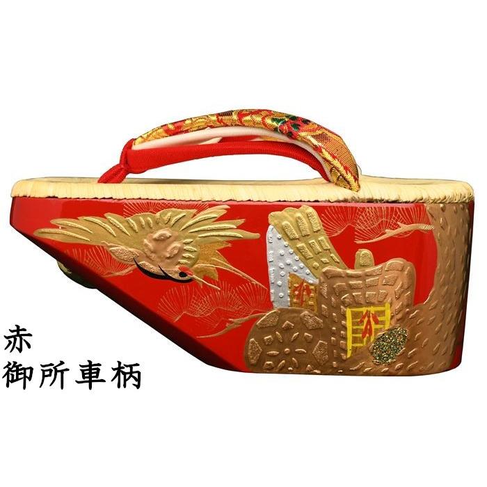 ぽっくり おぼこ 七五三 7歳用 金蒔絵 南部表付きぽっくり : 丸屋履物