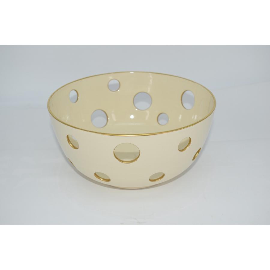 鉢 菓子器 仁清写 水玉透 菓子鉢 田中 香泉 作 茶道 tz23-012 : 月香園