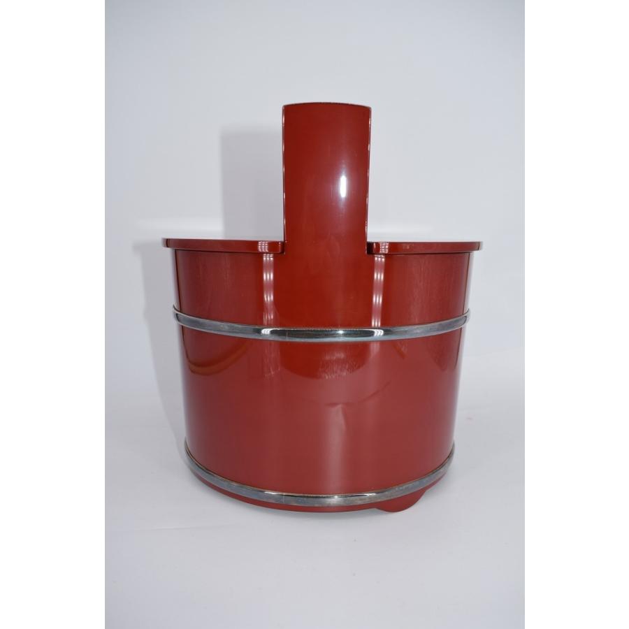 茶道具 朱塗 手桶 水指 茶道 14-4608 : 月香園アウトレット店 - 通販