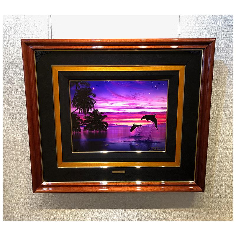 ラッセン【サイレントイリュージョン】直筆サイン入り／豪華特注