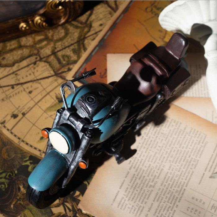 バイク 置物 オートバイ オーナメント インテリア 雑貨 : ジェントル