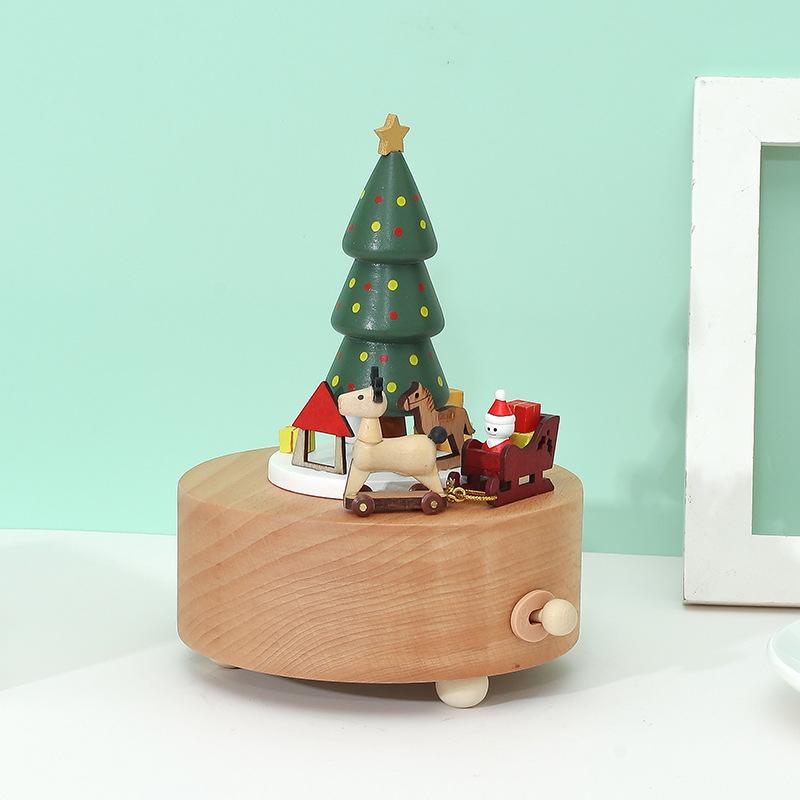 GMS03327 クリスマス かわいい サンタクロース サンタさん オルゴール