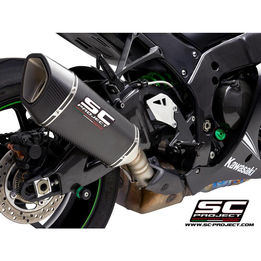 公道走行可 Kawasaki ZX-10R 17-20 SC Project SC1-R スリップオン
