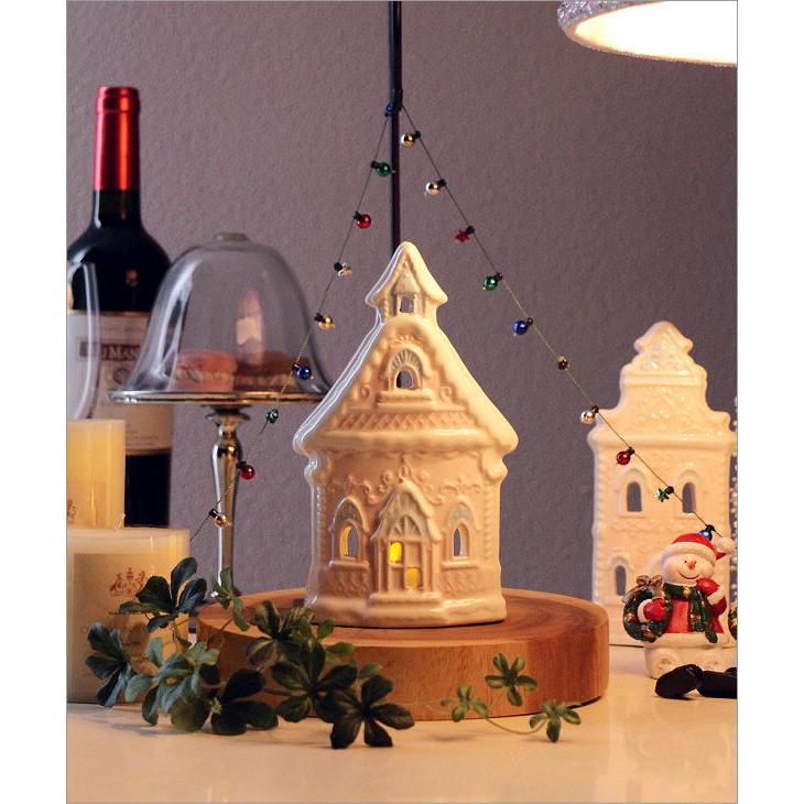 クリスマス Xmas キャンドルホルダー LEDキャンドル付き 照明 小さい