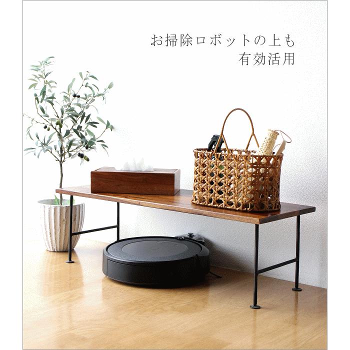 ローテーブル おしゃれ 木製 アイアン サイドテーブル 鉄脚 ウッド