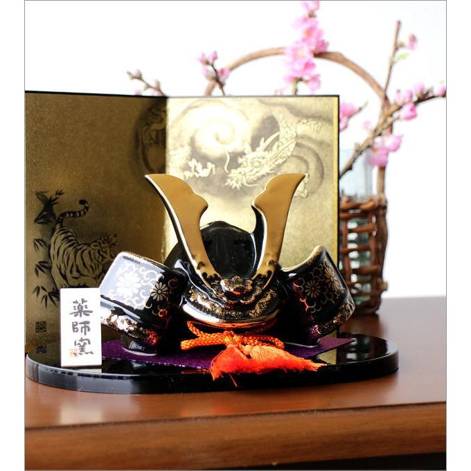 兜 兜飾り 五月人形 コンパクト 陶器 おしゃれ 置物 オブジェ こどもの