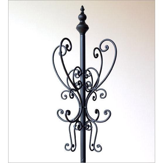 コートハンガー ポールハンガー アンティーク おしゃれ アイアン 玄関