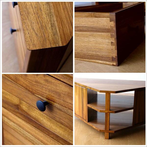 テレビ台 コーナー テレビボード TV台 角置き 三角 収納 木製