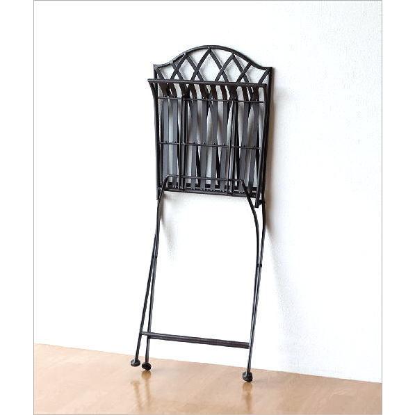 ガーデンチェア アイアン 折りたたみ 金属製 鉄製 おしゃれ かわいい