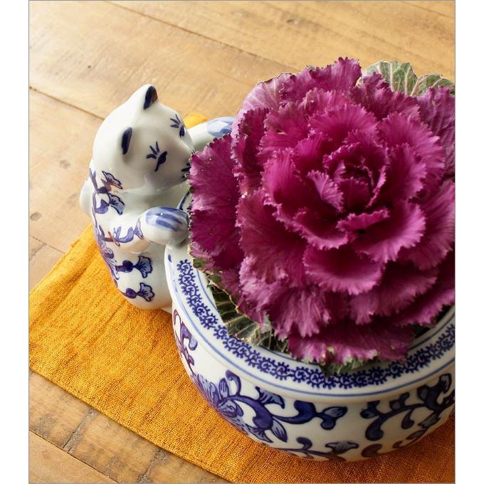 金魚鉢 おしゃれ 陶器 メダカ鉢 睡蓮鉢 和風 レトロ アンティーク