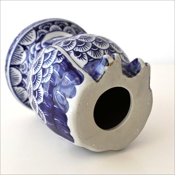 花台 陶器 室内 屋外 玄関 ふくろう 置物 インテリア オブジェ