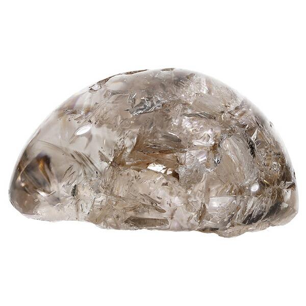 エレスチャルクォーツ 天然水晶 磨き原石 約73.3g 原石 天然石