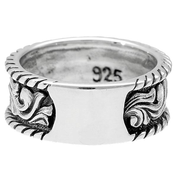 アラベスク ロープ シルバー リング 17号 唐草 模様 指輪 シルバー