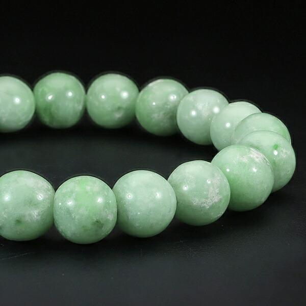 本翡翠 高品質 ブレスレット 8.5mm 16cm レディースS サイズ 翡翠