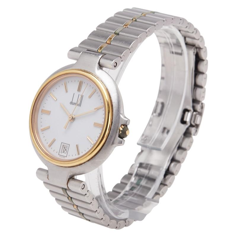 dunhill（ダンヒル） 腕時計 クオーツ ホワイト文字盤 ステンレス